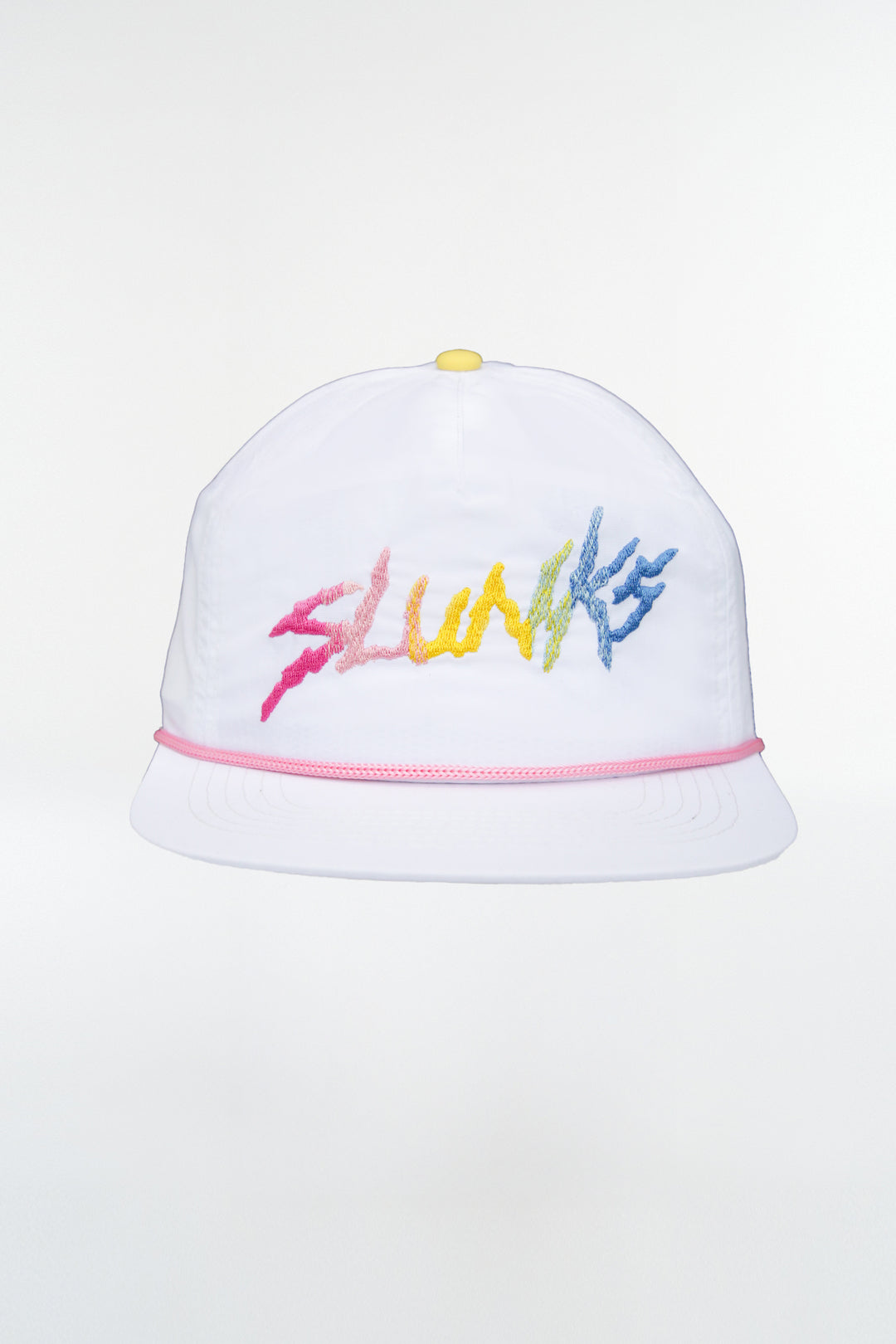 White Rainbow Hat