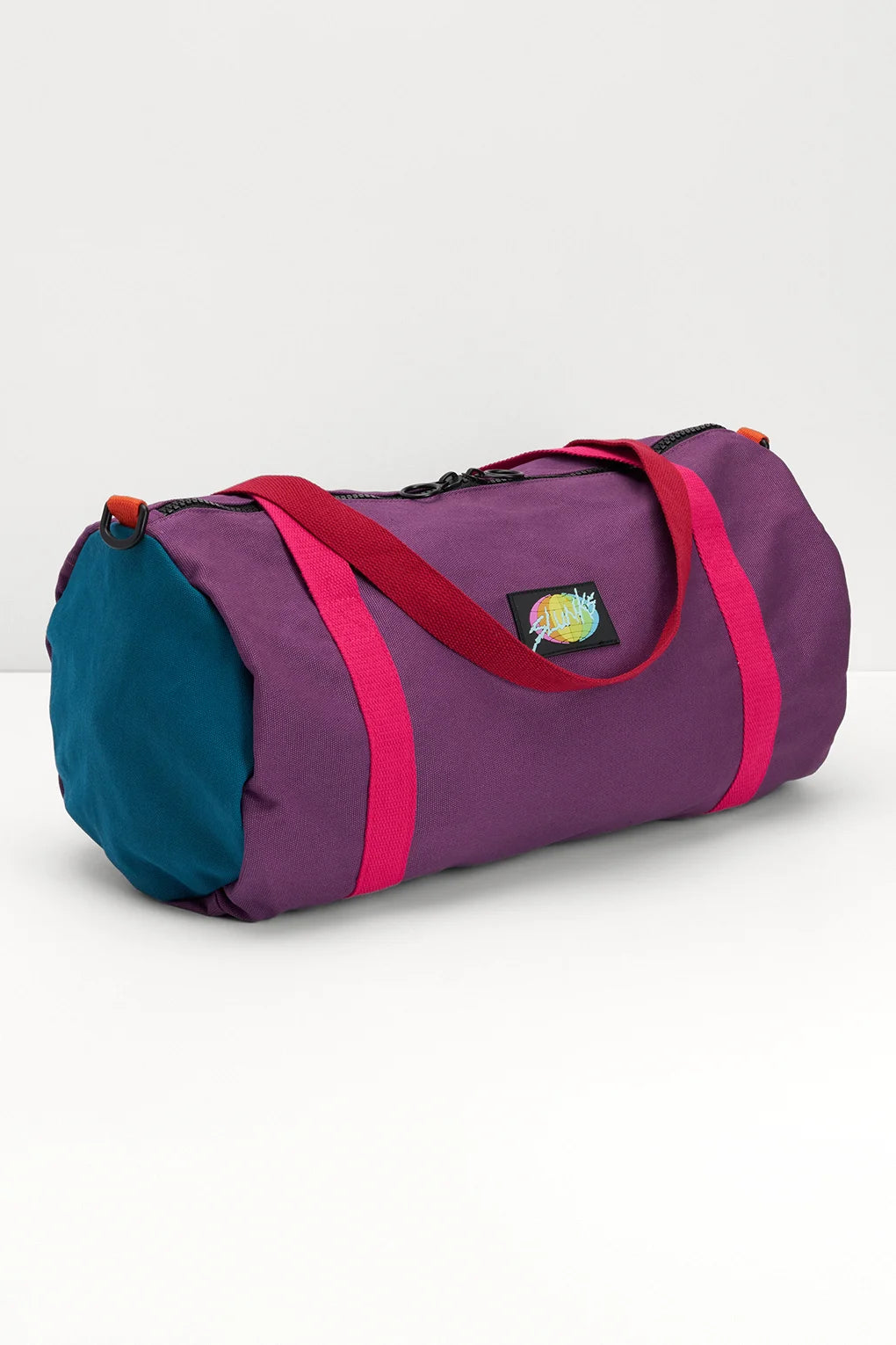 Color Block Duffel Bags