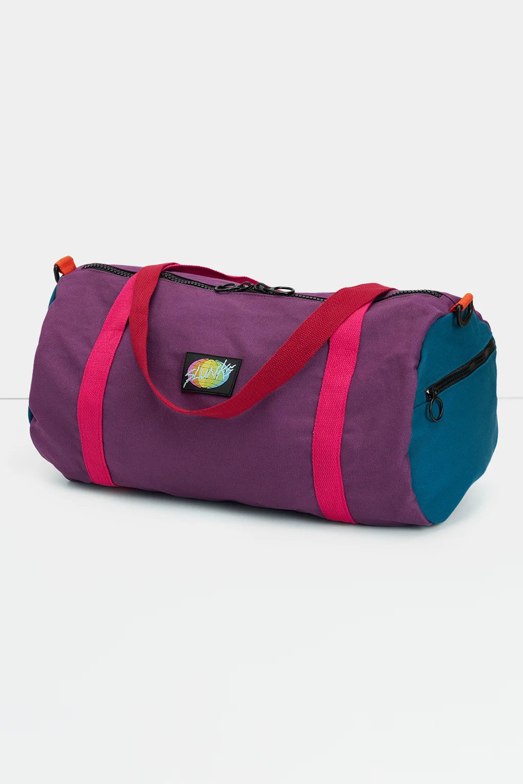 Color Block Duffel Bags