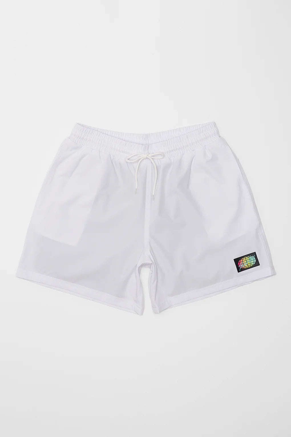 Non-Metal White Men's Shorts