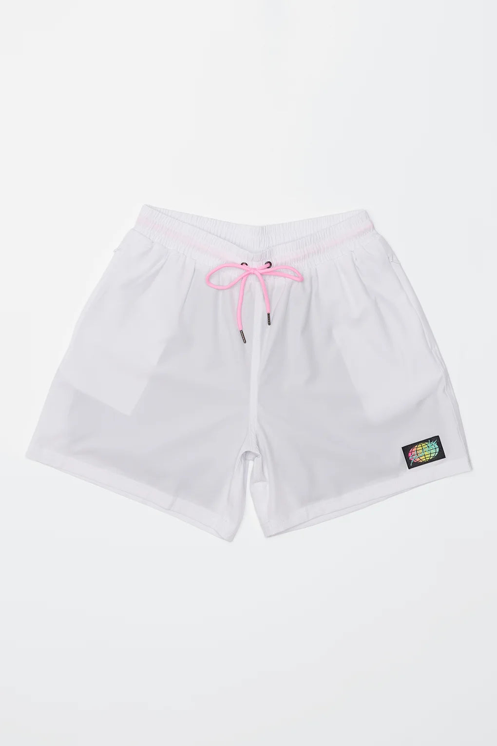 Non-Metal White Men's Shorts