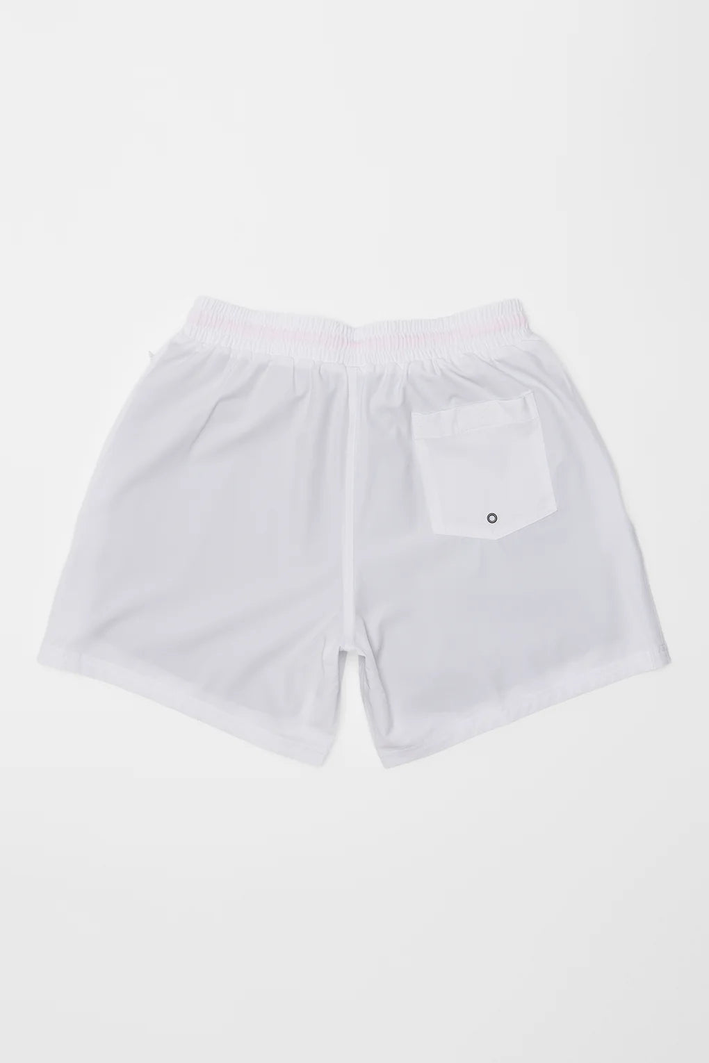 Non-Metal White Men's Shorts