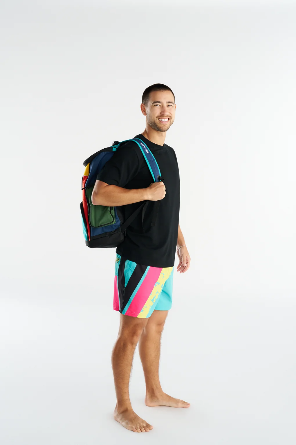 Color Block Backpack