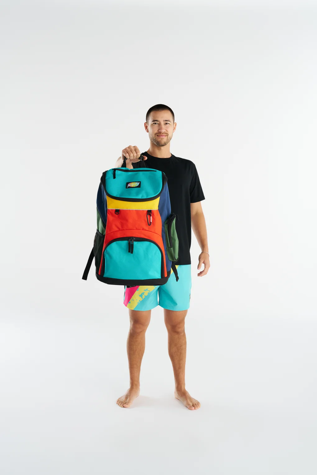 Color Block Backpack
