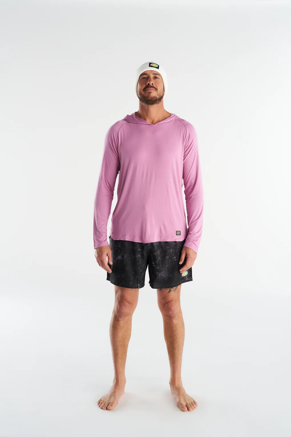 Mauve Bamboo Hoodie