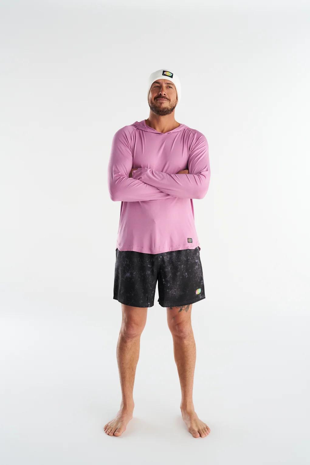 Mauve Bamboo Hoodie