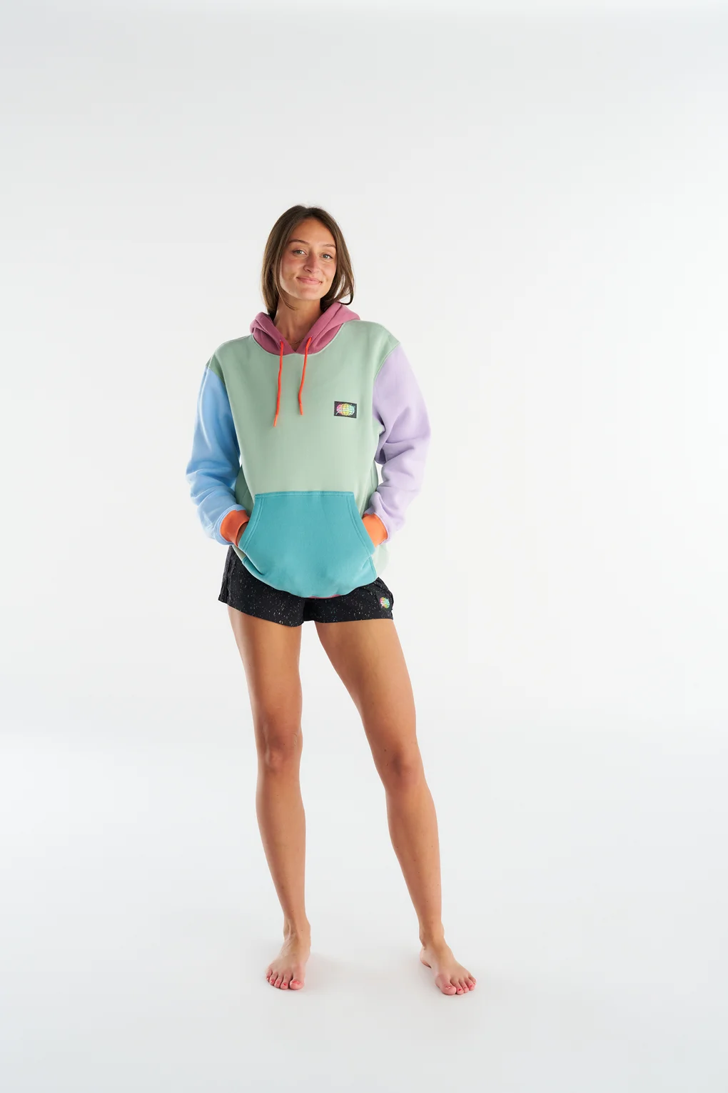 Color Block Hoodie