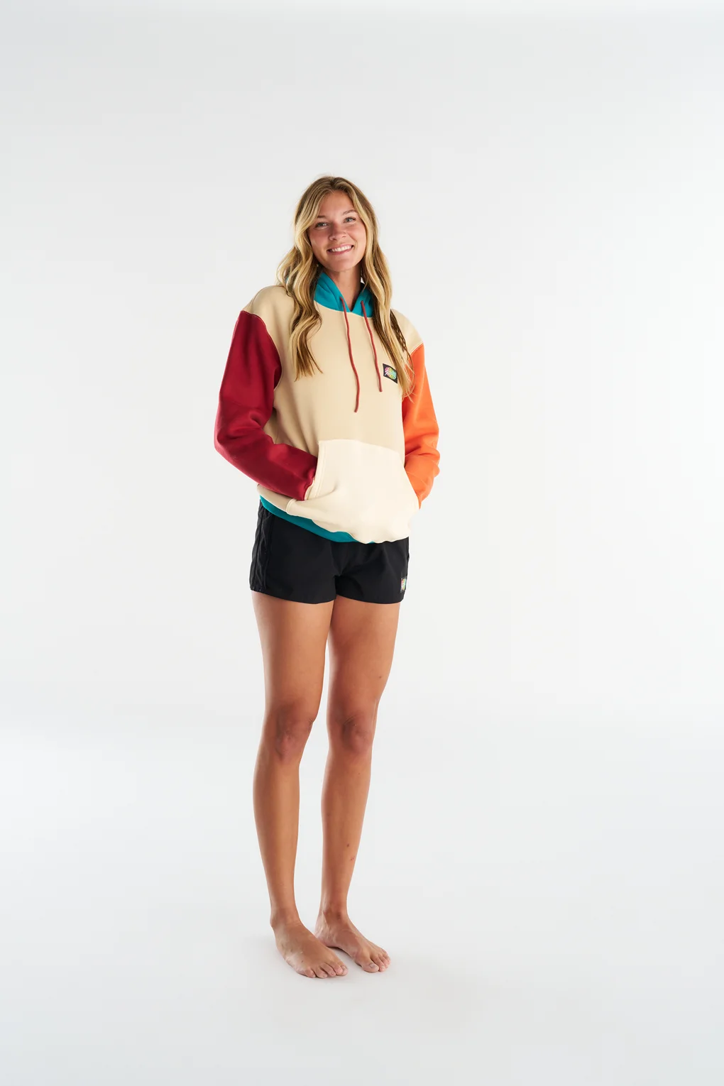 Color Block Hoodie