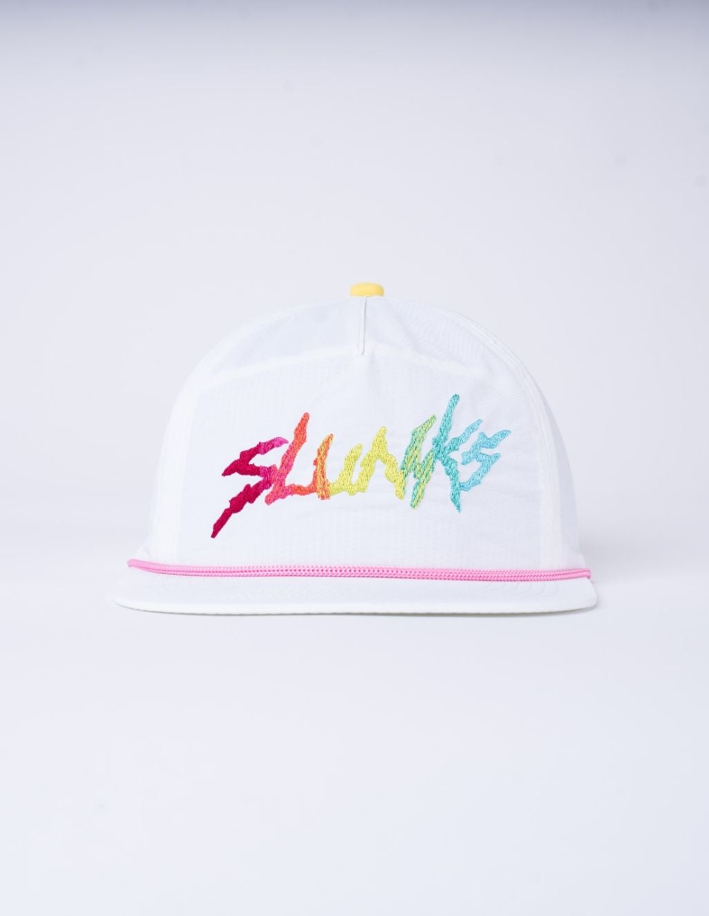 White Rainbow Hat