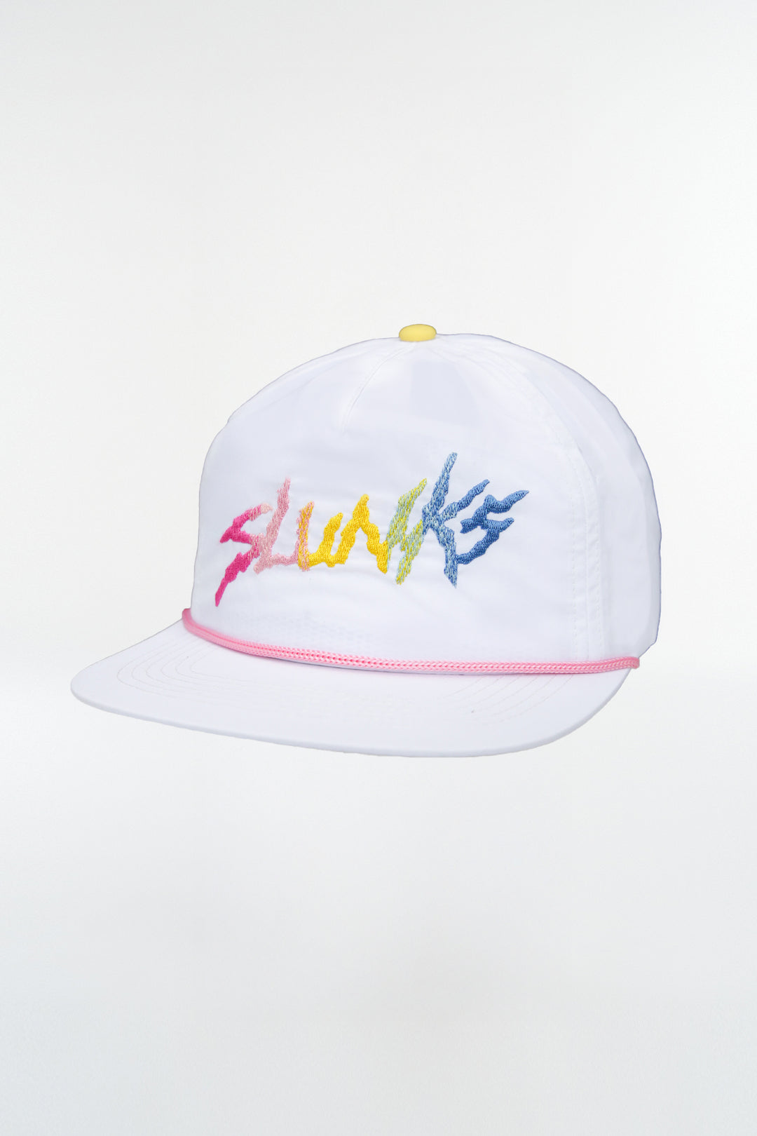 White Rainbow Hat