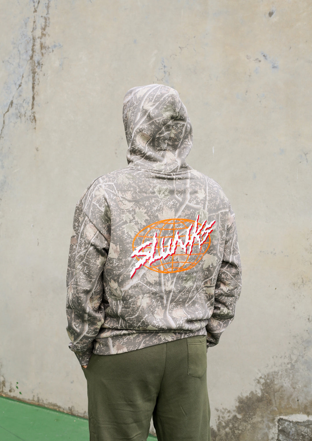 Camo Slunks Hoodie