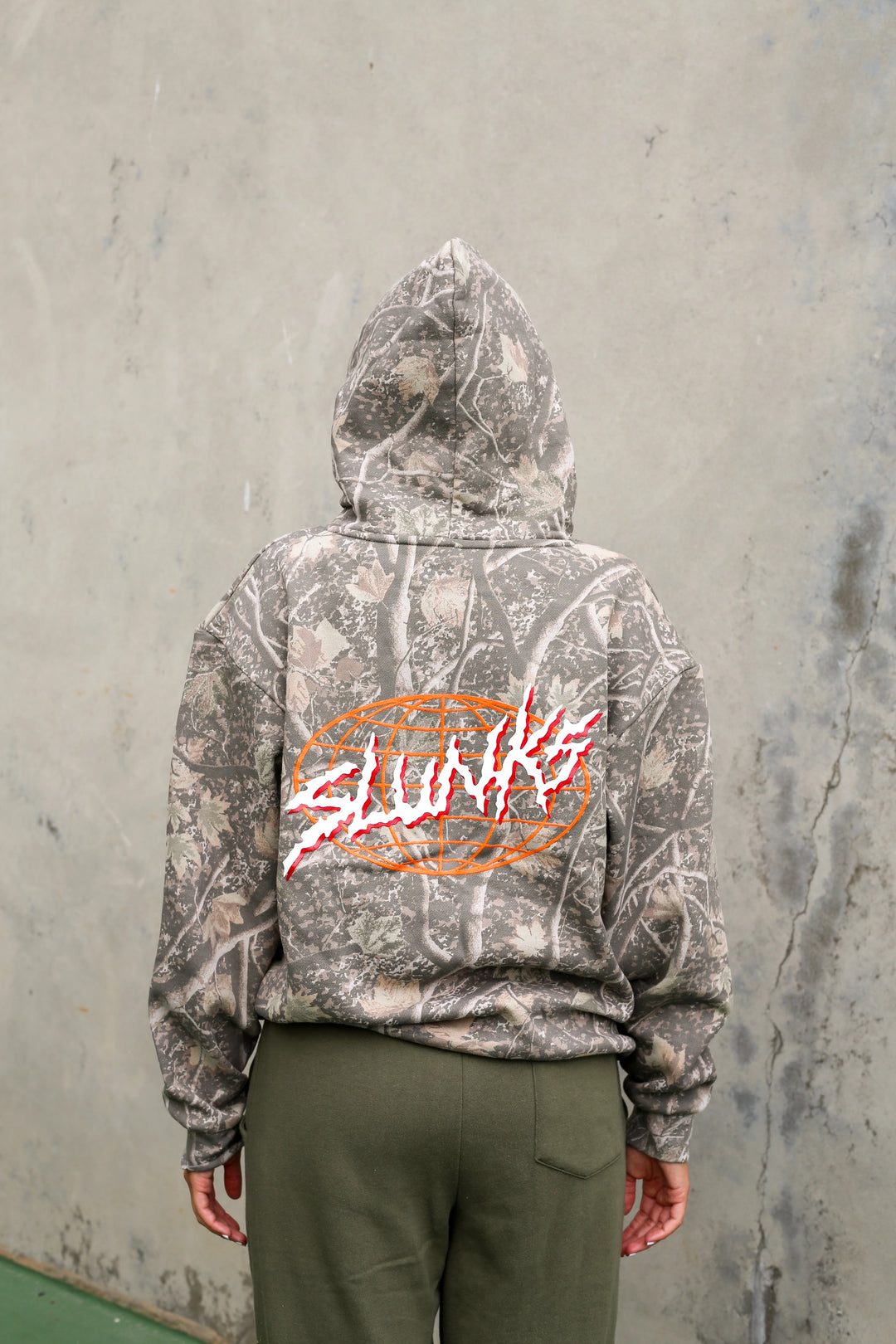Camo Slunks Hoodie