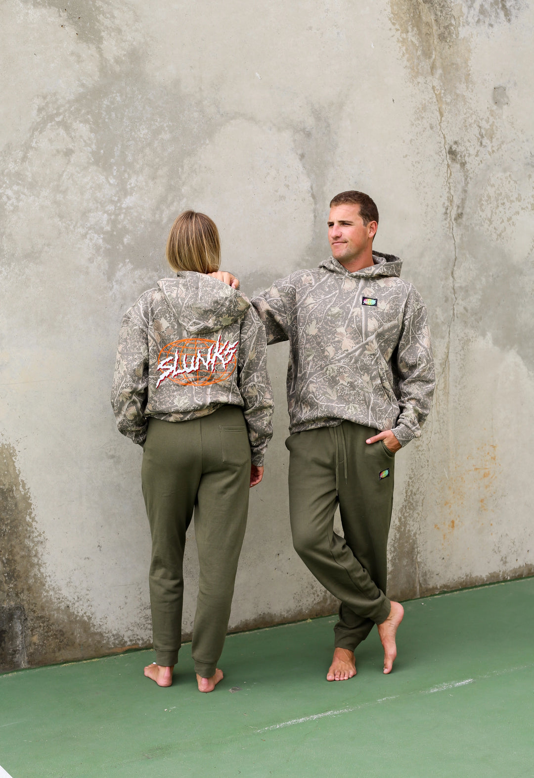 Camo Slunks Hoodie