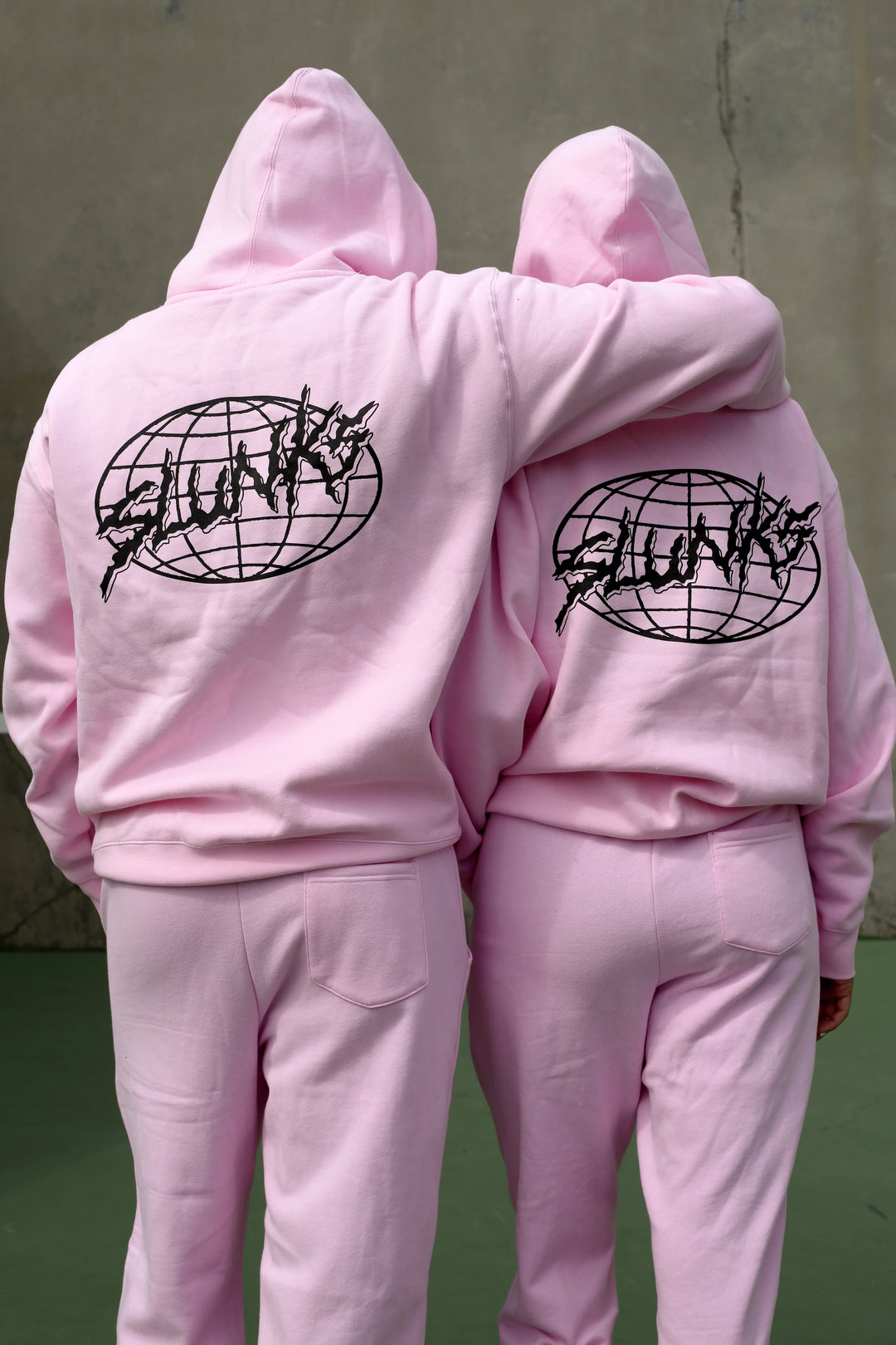 Pink Slunks Hoodie