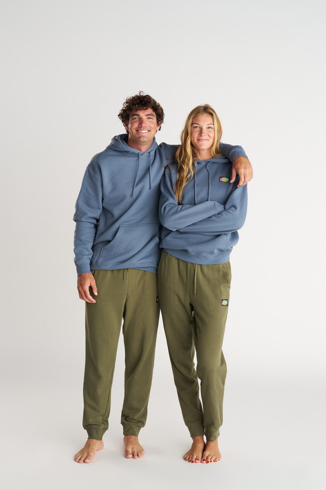 Storm Blue Slunks Hoodie