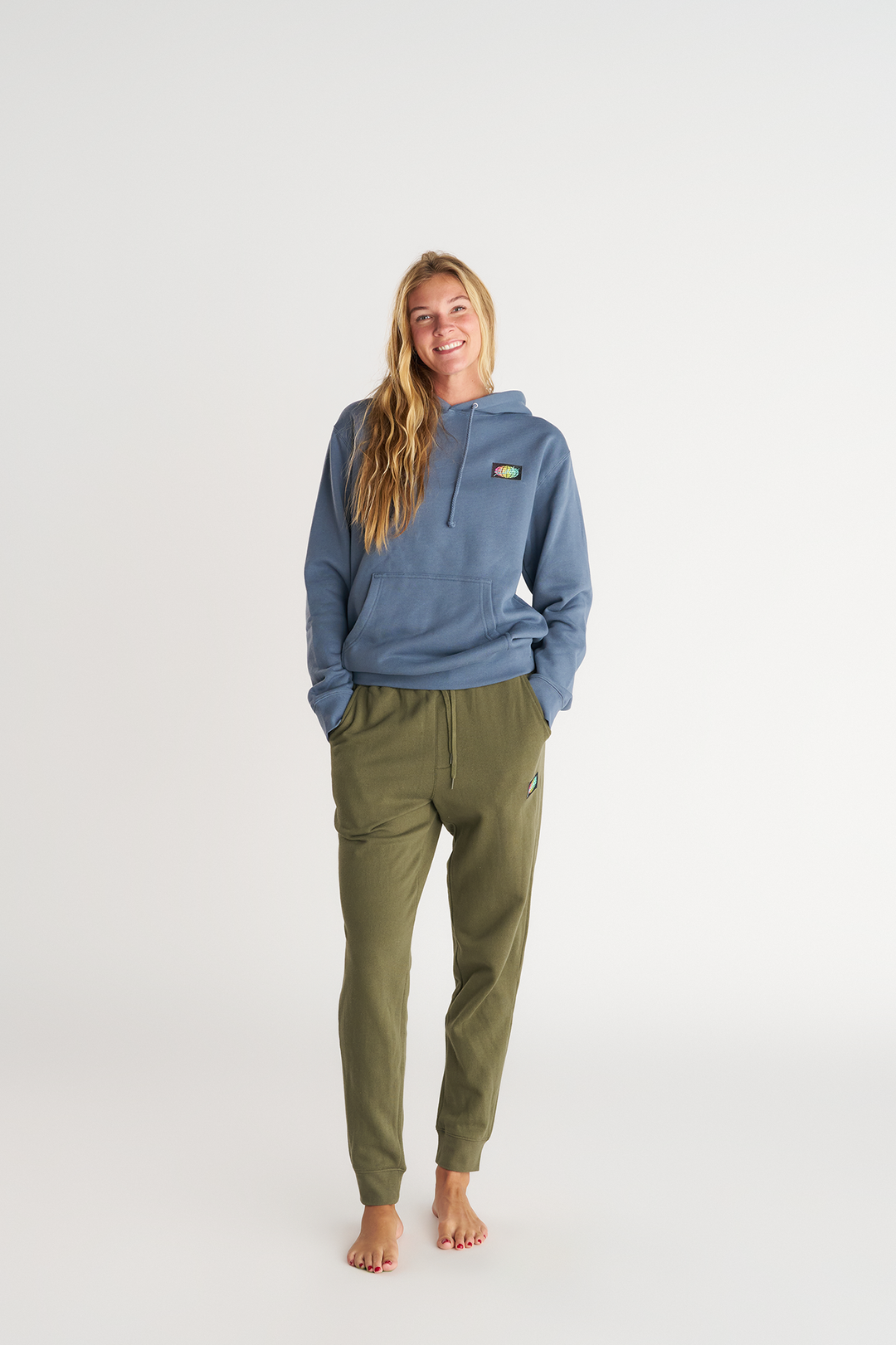 Storm Blue Slunks Hoodie