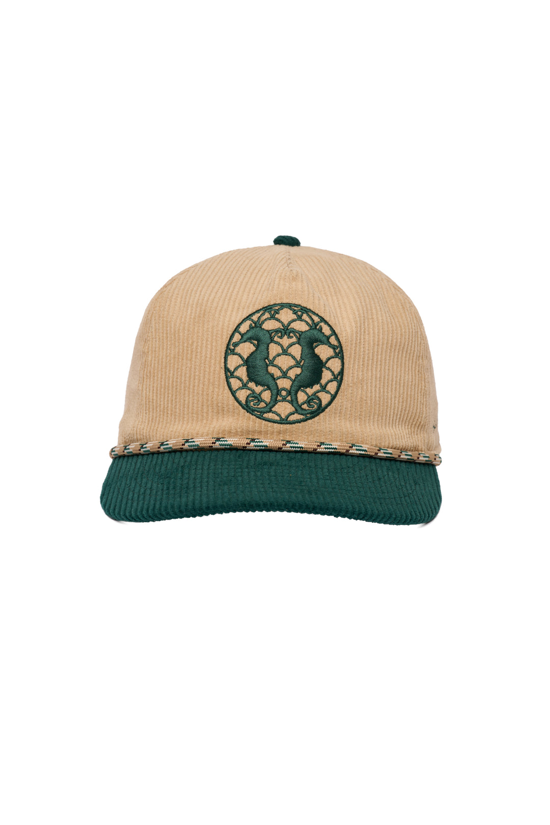 Emerald Corduroy Cap